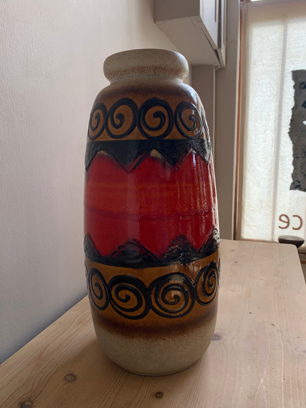 Scheurich Floor Vase - Fat Lava
