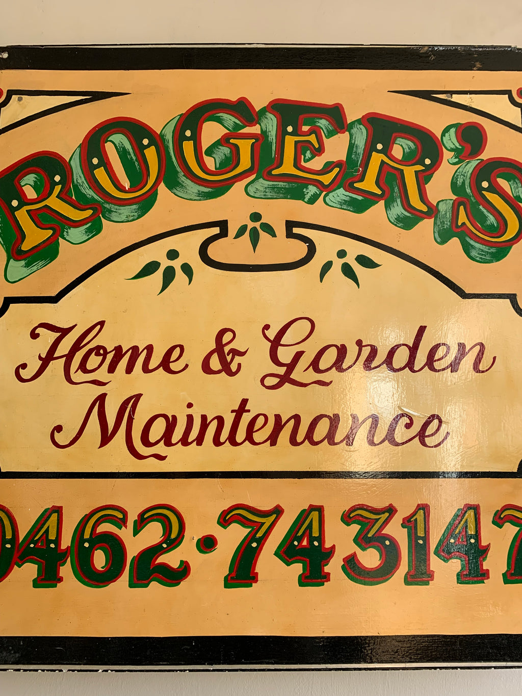Roger's Sign