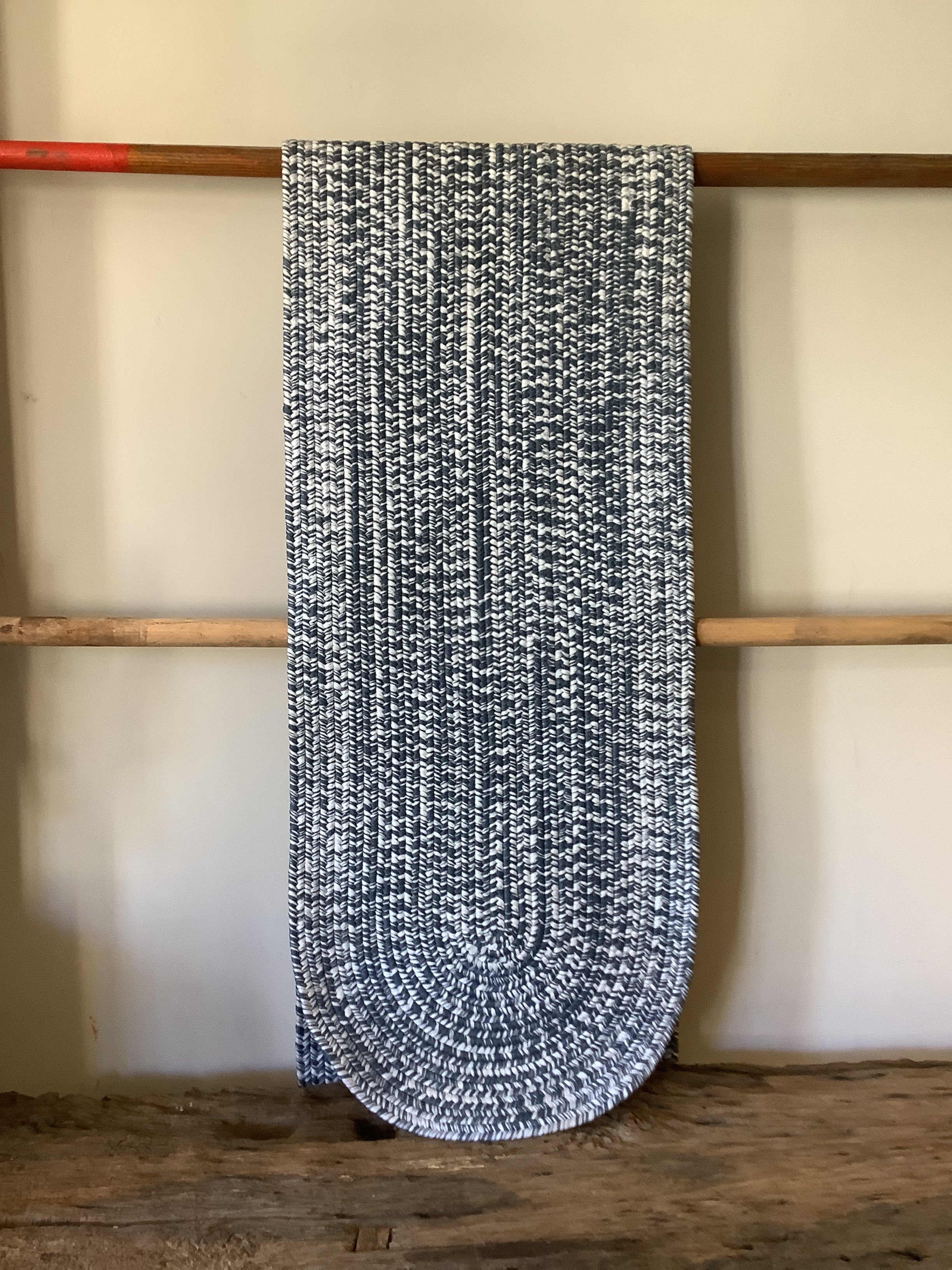 Braided Rug Oval 2x10 No.40 (A)