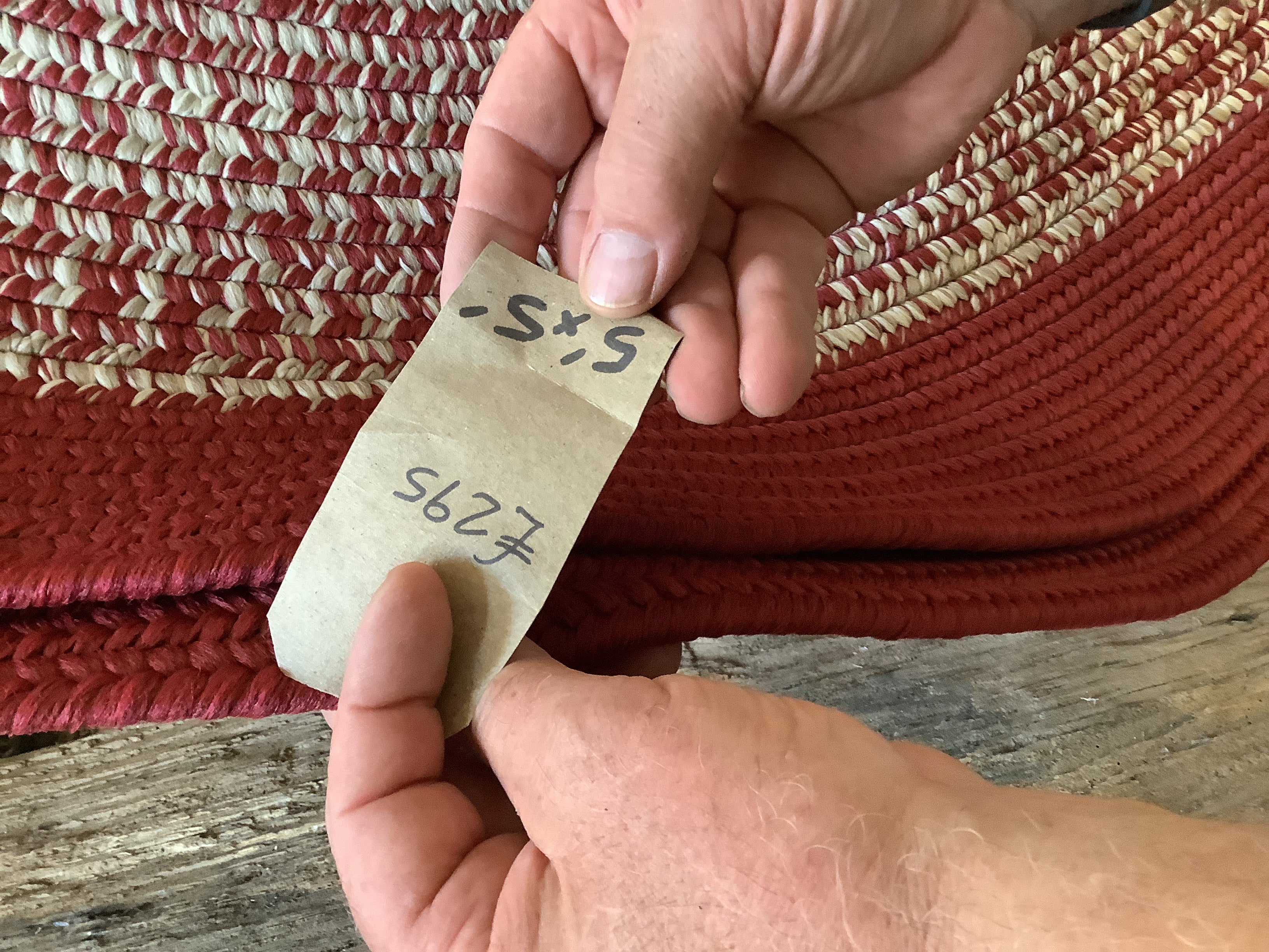Braided Rug Round 5` Round No.23(B)