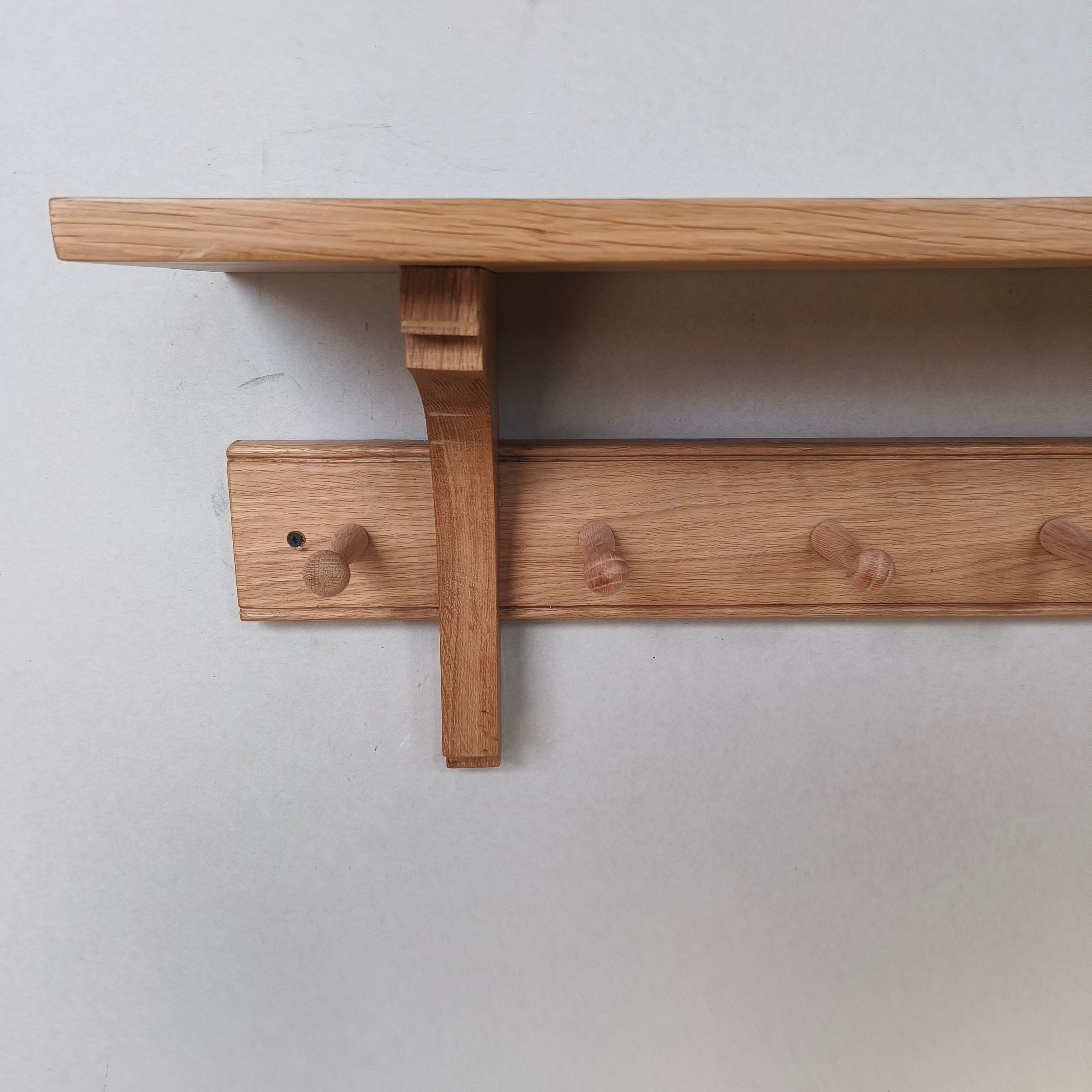 Shaker Rails and Shelves