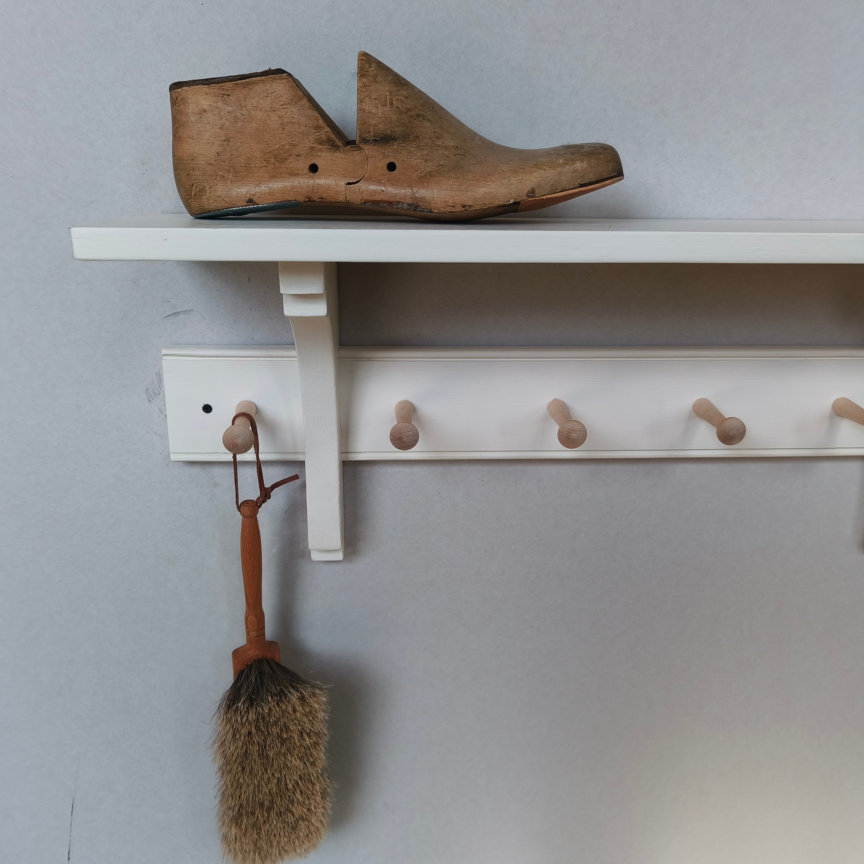 Shaker Rails and Shelves