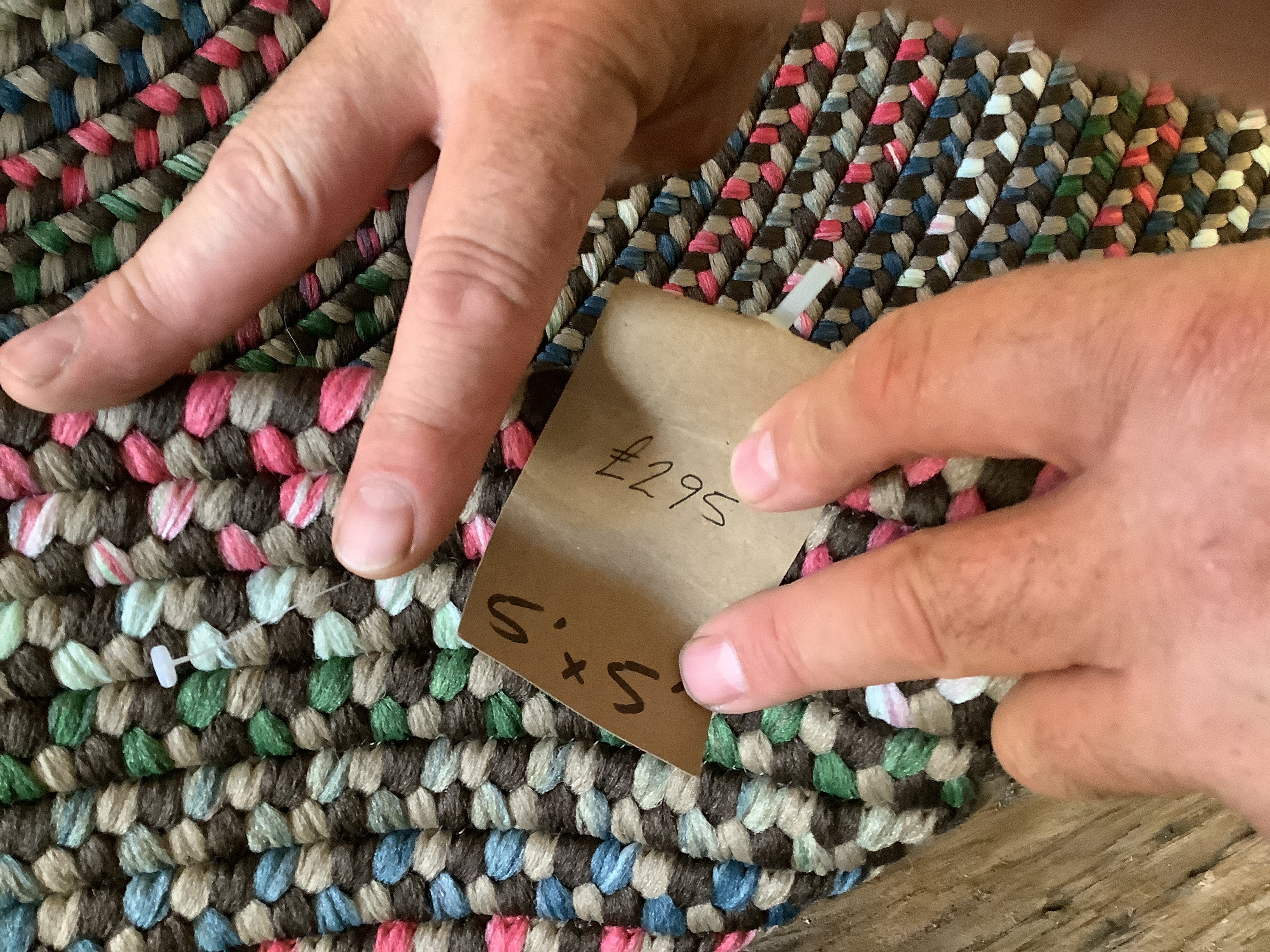 Braided Rug Round 5` No 20