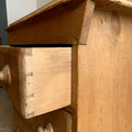 Antique Pine 3 Drawer Chest of Drawers